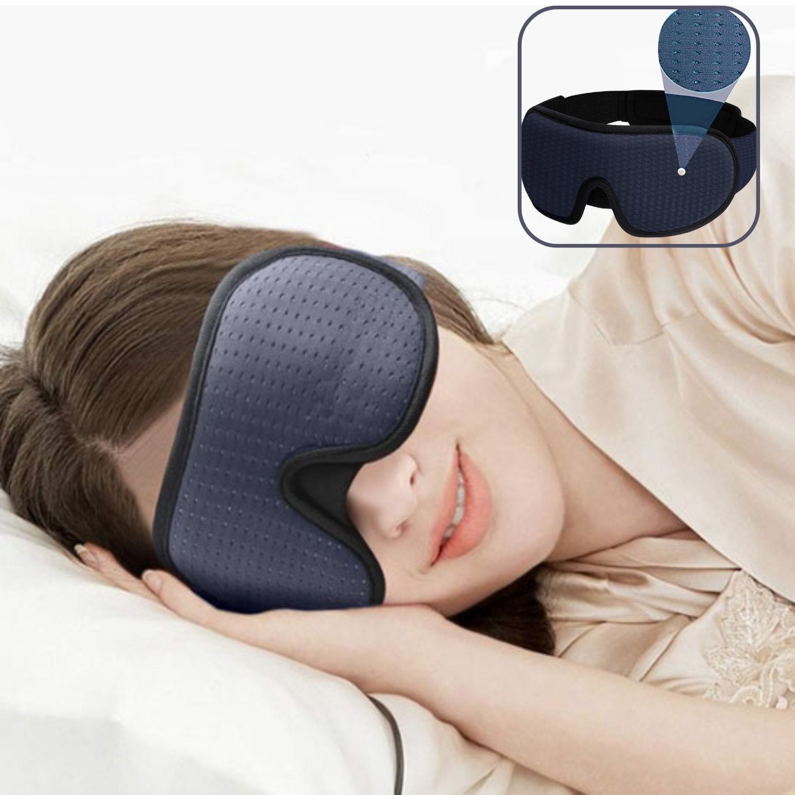 Weighted Eye Mask | RoyalRest Sleep 3D™ - Royalty Sleepy